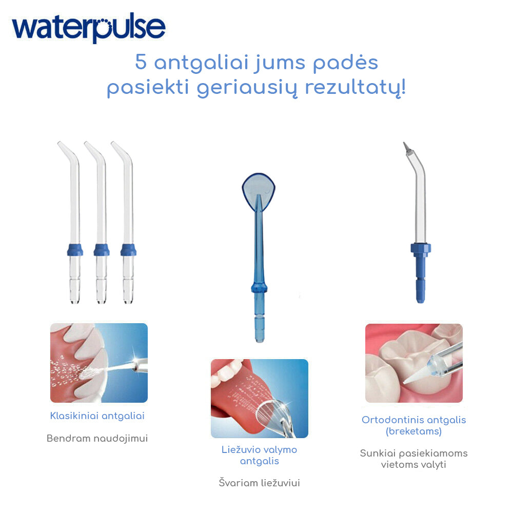 Stacionārais irigators Waterpulse Family V300 - visai ģimenei