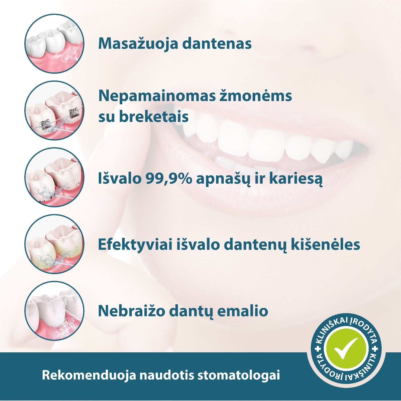 Stacionārais irigators Waterpulse Family V700 - visai ģimenei