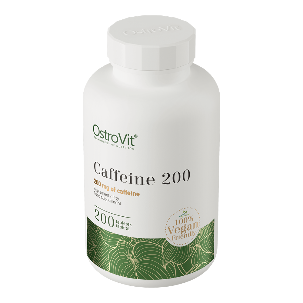 OstroVit Kofeīns 200 mg, 200 tabletes