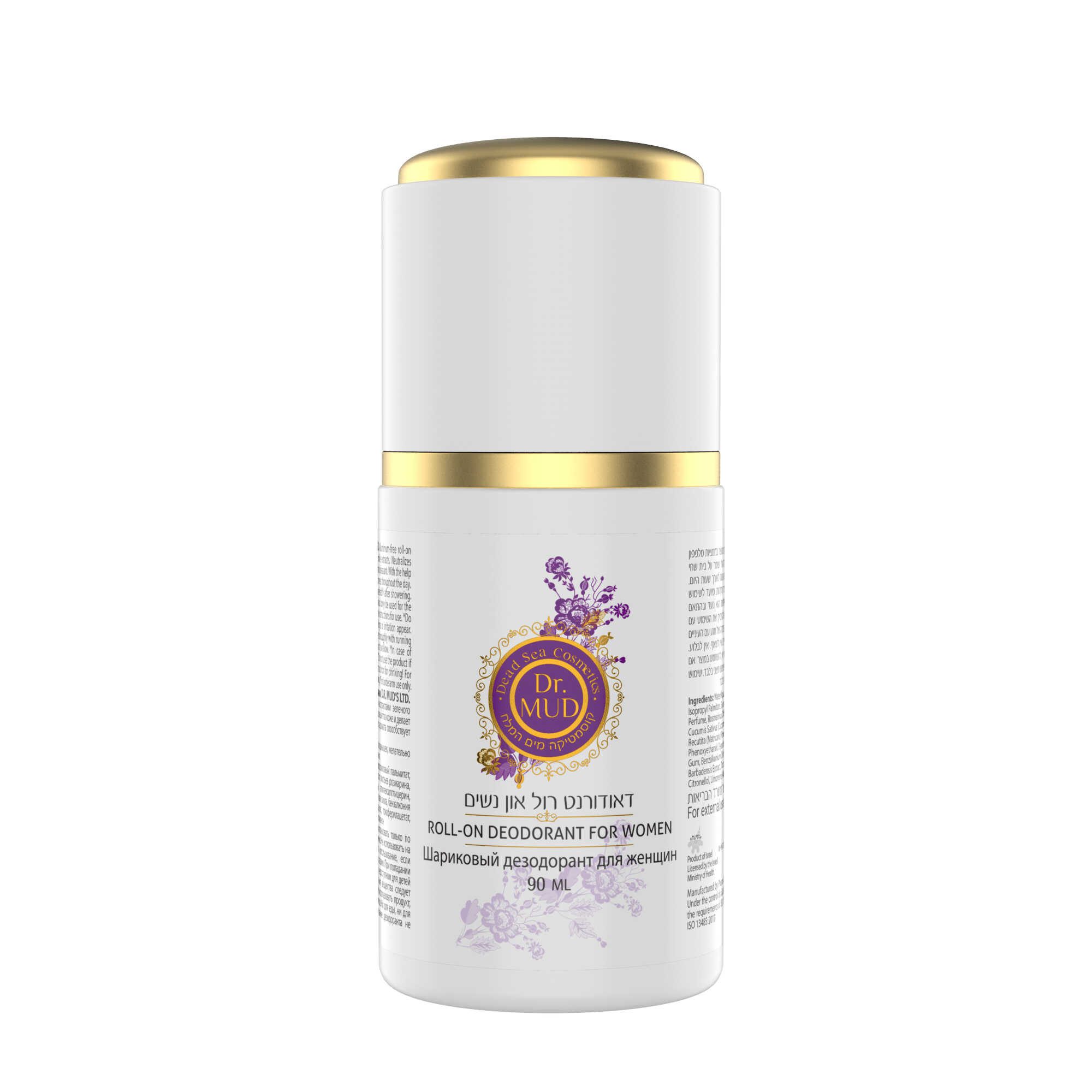 Dr.MUD dezodorants rullītim sievietēm - 90ml