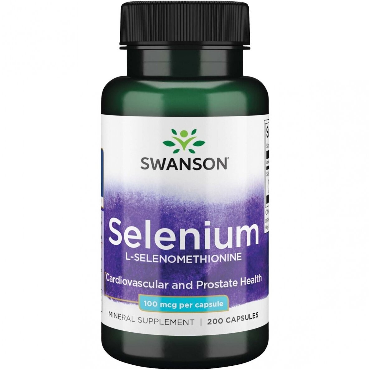 SWANSON SELĒNS 100 MCG, 200 KAPSULAS.