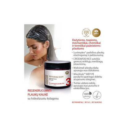 GMT Beauty REGENERATING HAIR MASK, 300 мл