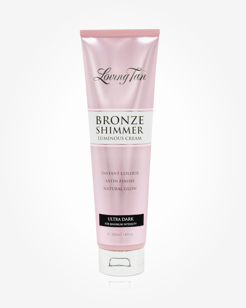 LovingTan BRONZE mirdzošs mirdzuma krēms - ULTRA TAMSUS, 120ml