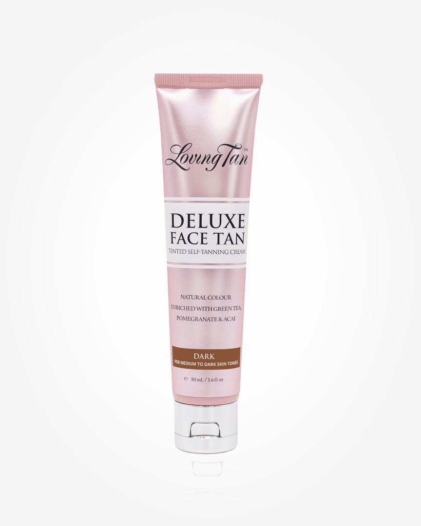 LovingTan DELUXE sauļošanās losjons - TAMSUS, 50ml