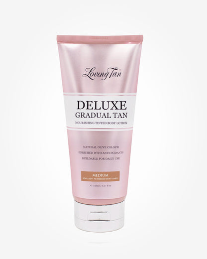 LovingTan DELUXE Gradual pašiedeguma losjons - MEDIUM, 150ml