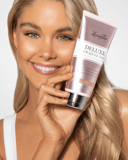 LovingTan DELUXE Gradual pašiedeguma losjons - MEDIUM, 150ml