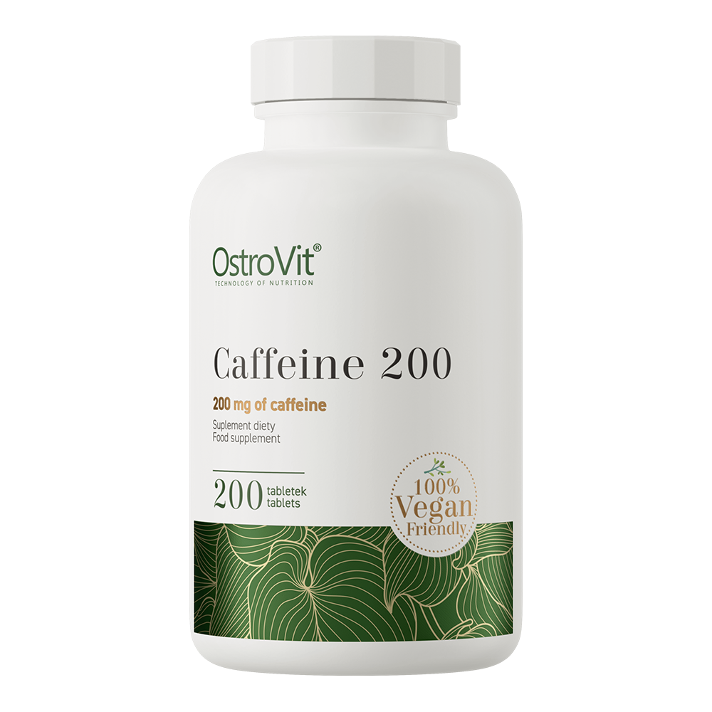 OstroVit Kofeīns 200 mg, 200 tabletes