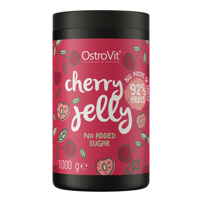 OstroVit Jam without added sugar 1000 g (cherry flavour)