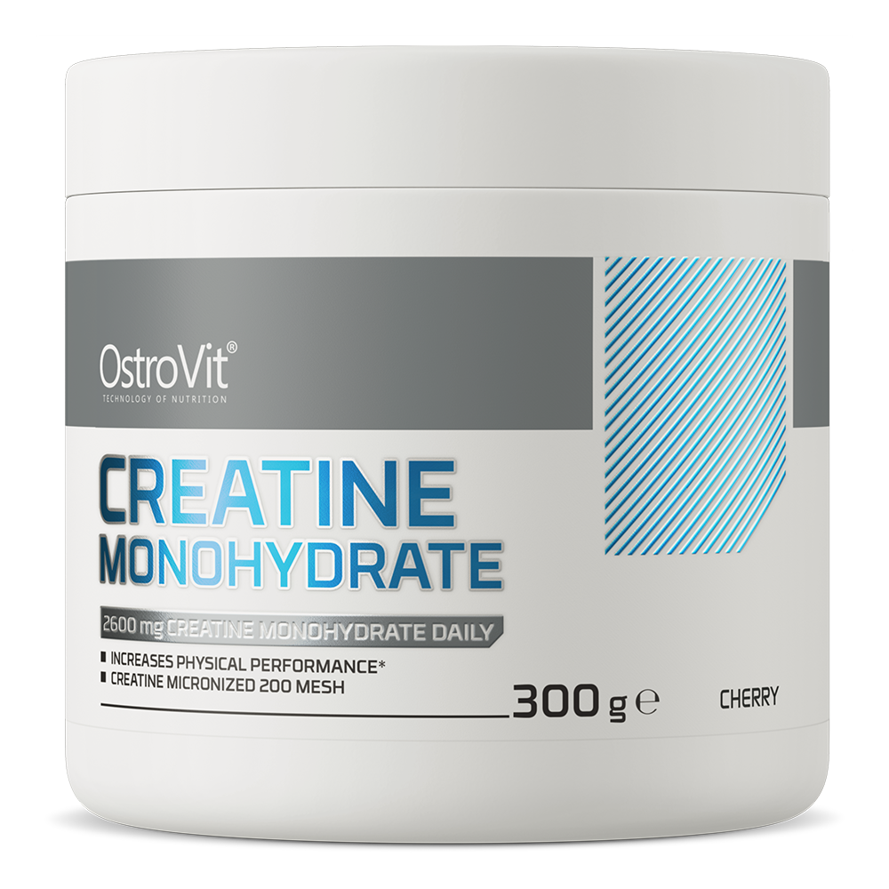 OstroVit Creatine monohydrate cherry flavour, 300 g