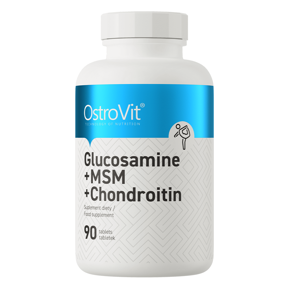 OstroVit Glikozamīns + MSM + hondroitīns 90 tab