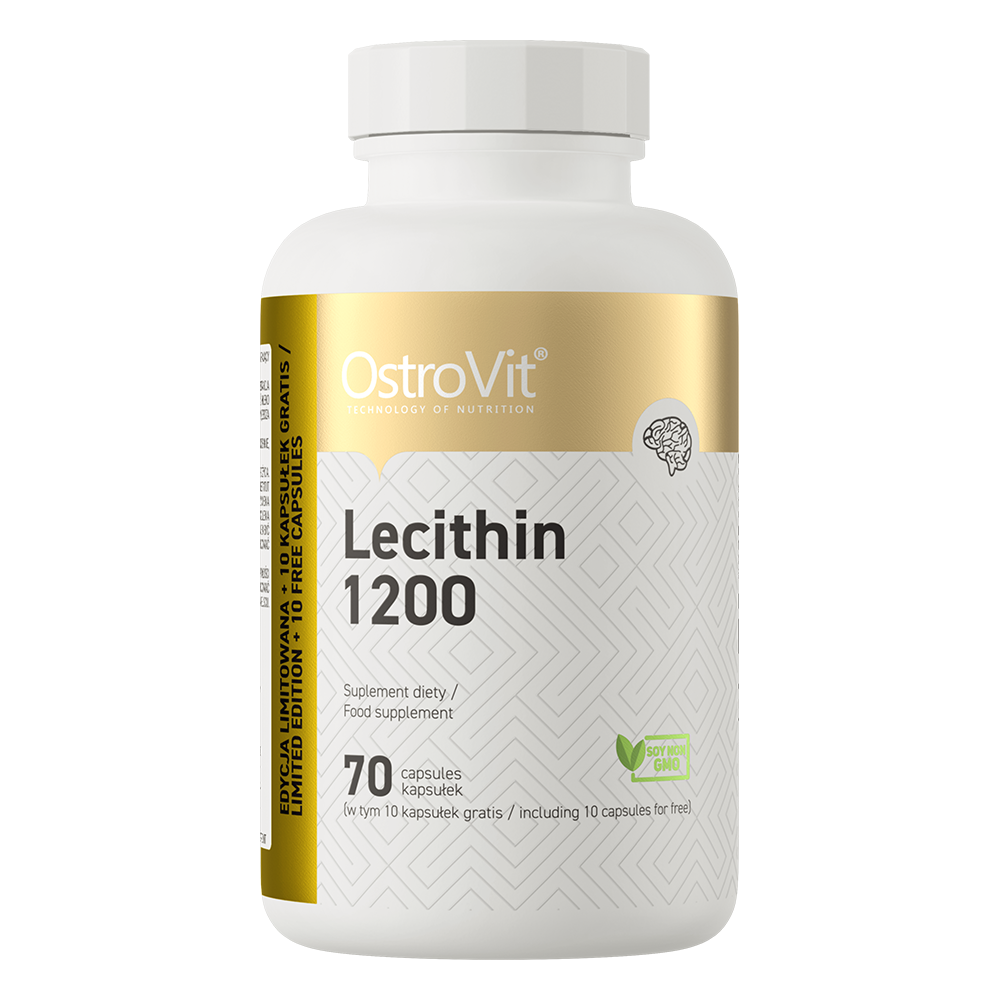 OstroVit Lecitīns 1200 mg, 70 kapsulas