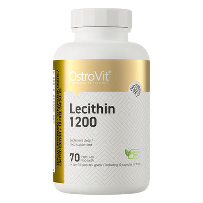 OstroVit Lecitīns 1200 mg, 70 kapsulas