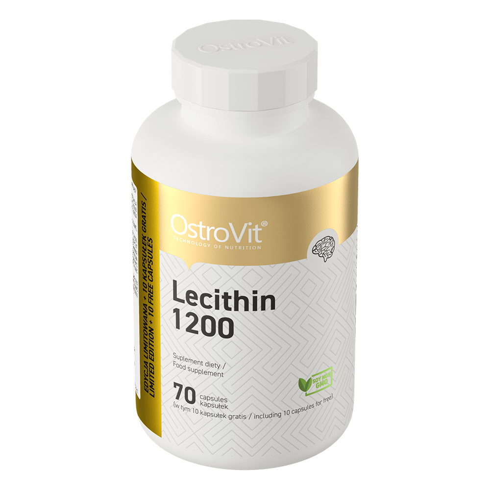 OstroVit Lecitīns 1200 mg, 70 kapsulas