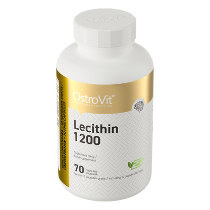 OstroVit Lecitīns 1200 mg, 70 kapsulas