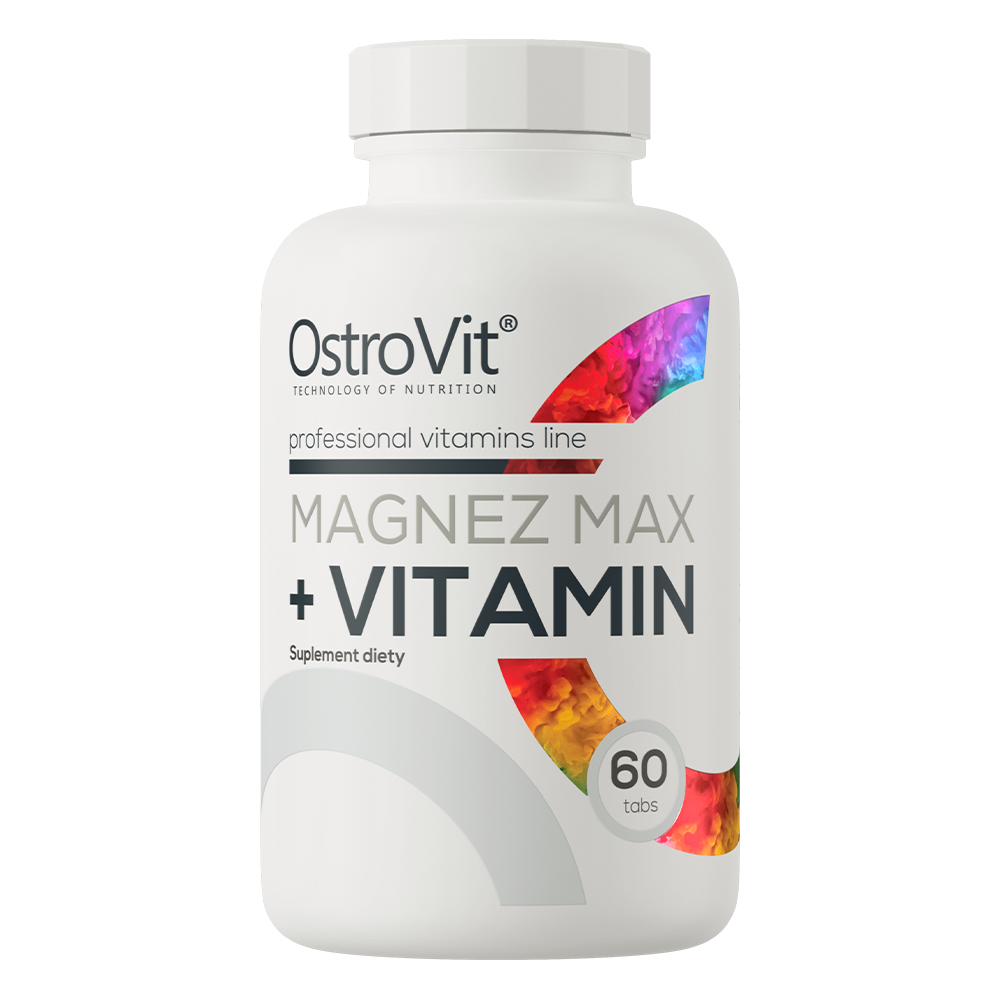 OstroVit Magnijs MAX + vitamīnu komplekss, 60 tab.