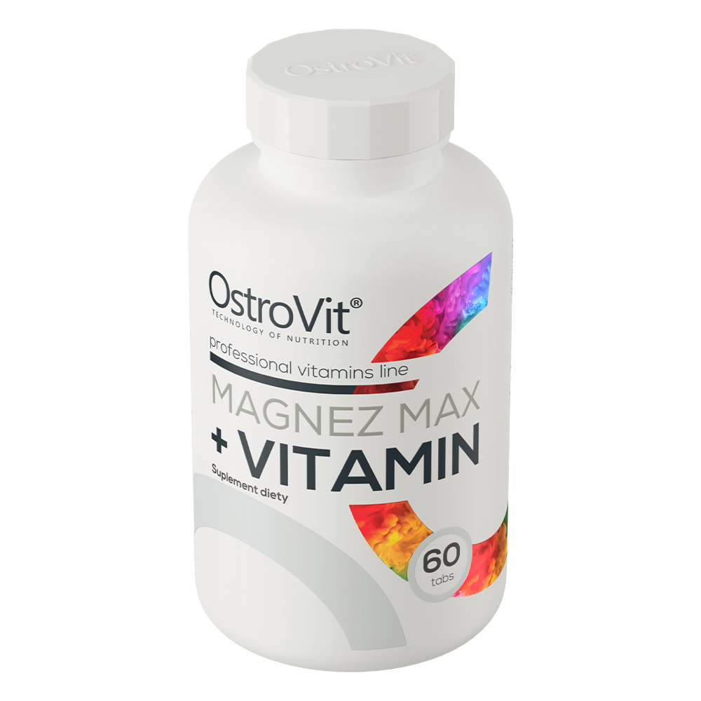 OstroVit Magnijs MAX + vitamīnu komplekss, 60 tab.