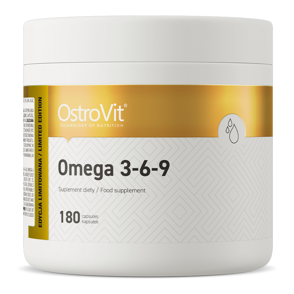 OstroVit Omega 3-6-9, 180 kapsulas