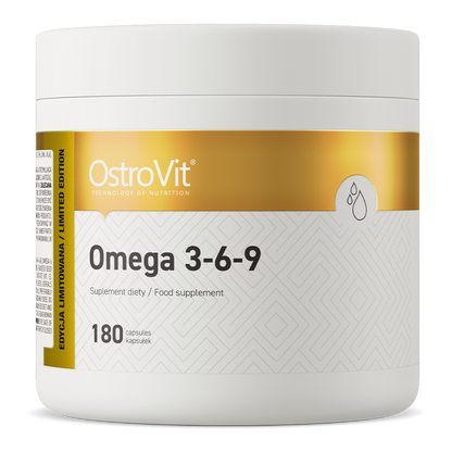 OstroVit Omega 3-6-9, 180 kapsulas