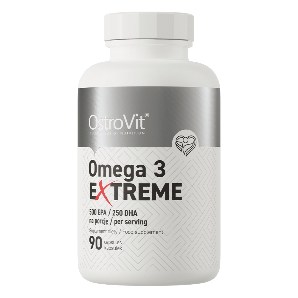 OstroVit Omega 3 Extreme 500 EPA / 250 DHA, 90 kapsulas