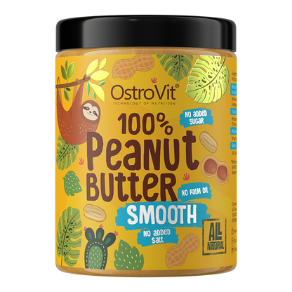 OstroVit Peanut Butter 100%, 1000 g (mild)