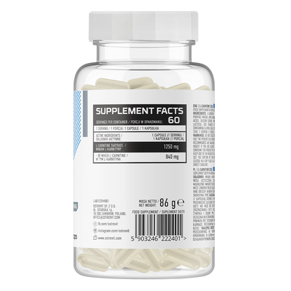 OstroVit Supreme L-карнитин 1250 мг, 60 капс