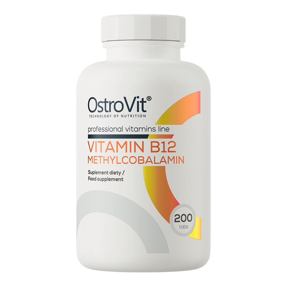 OstroVit B12 vitamīns Metilkobalamīns, 200 tab.