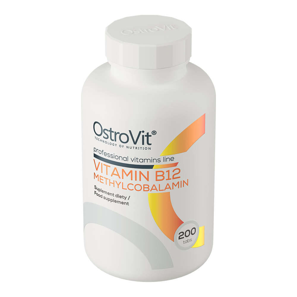 OstroVit B12 vitamīns Metilkobalamīns, 200 tab.