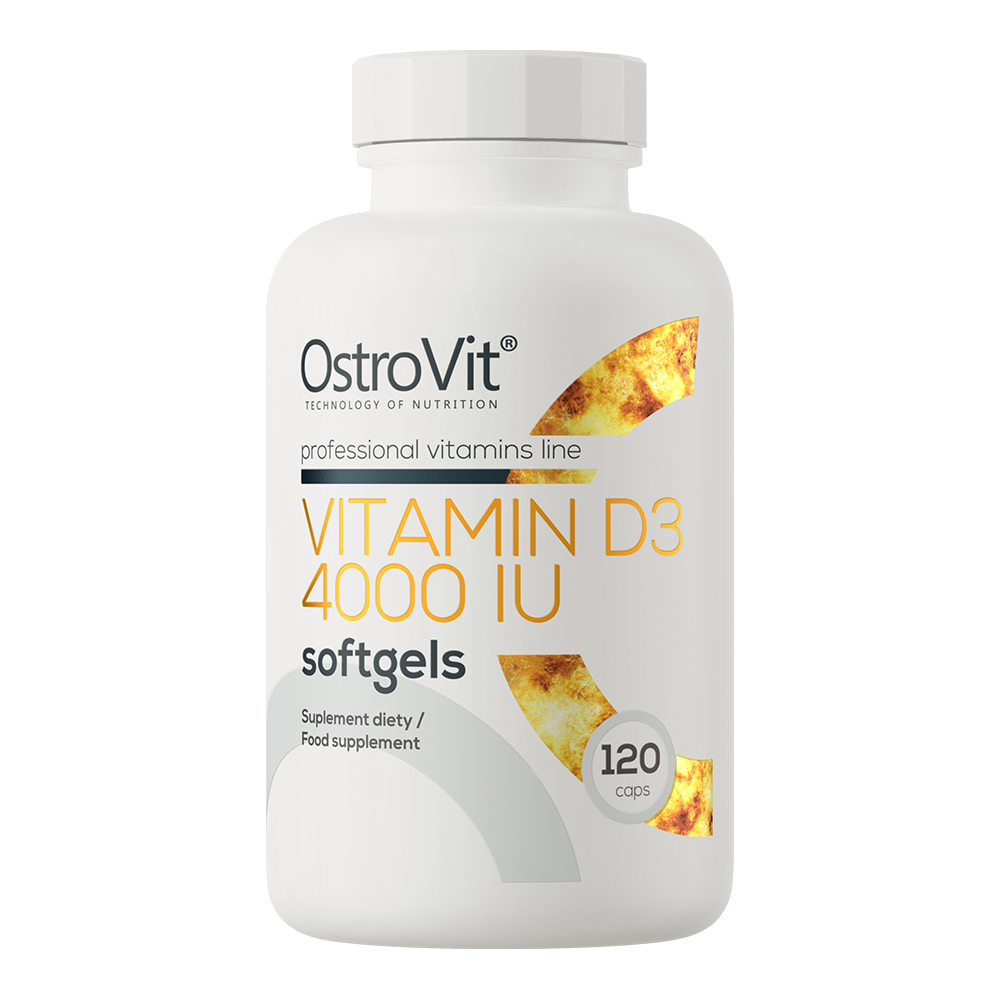 OstroVit D3 vitamīns 4000 SV, 120 kapsulas