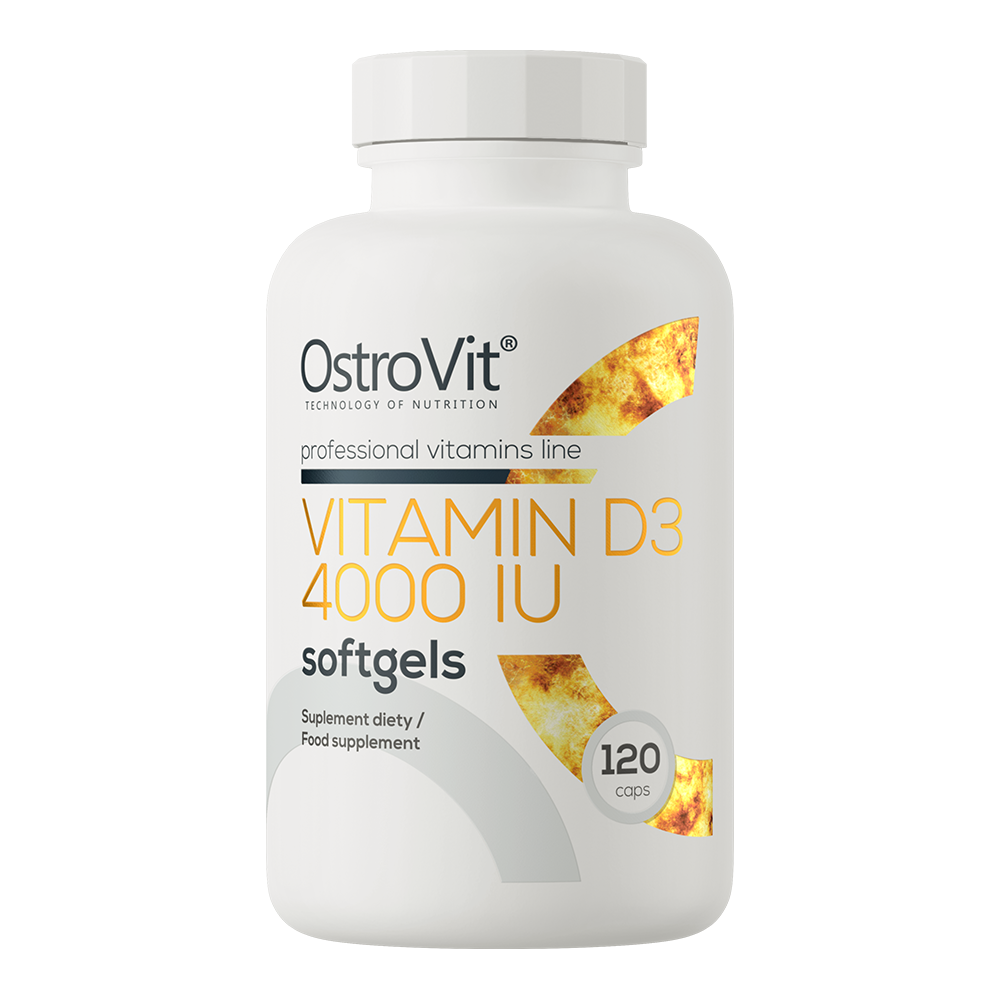 OstroVit Vitamin D3 4000 IU, 120 caps