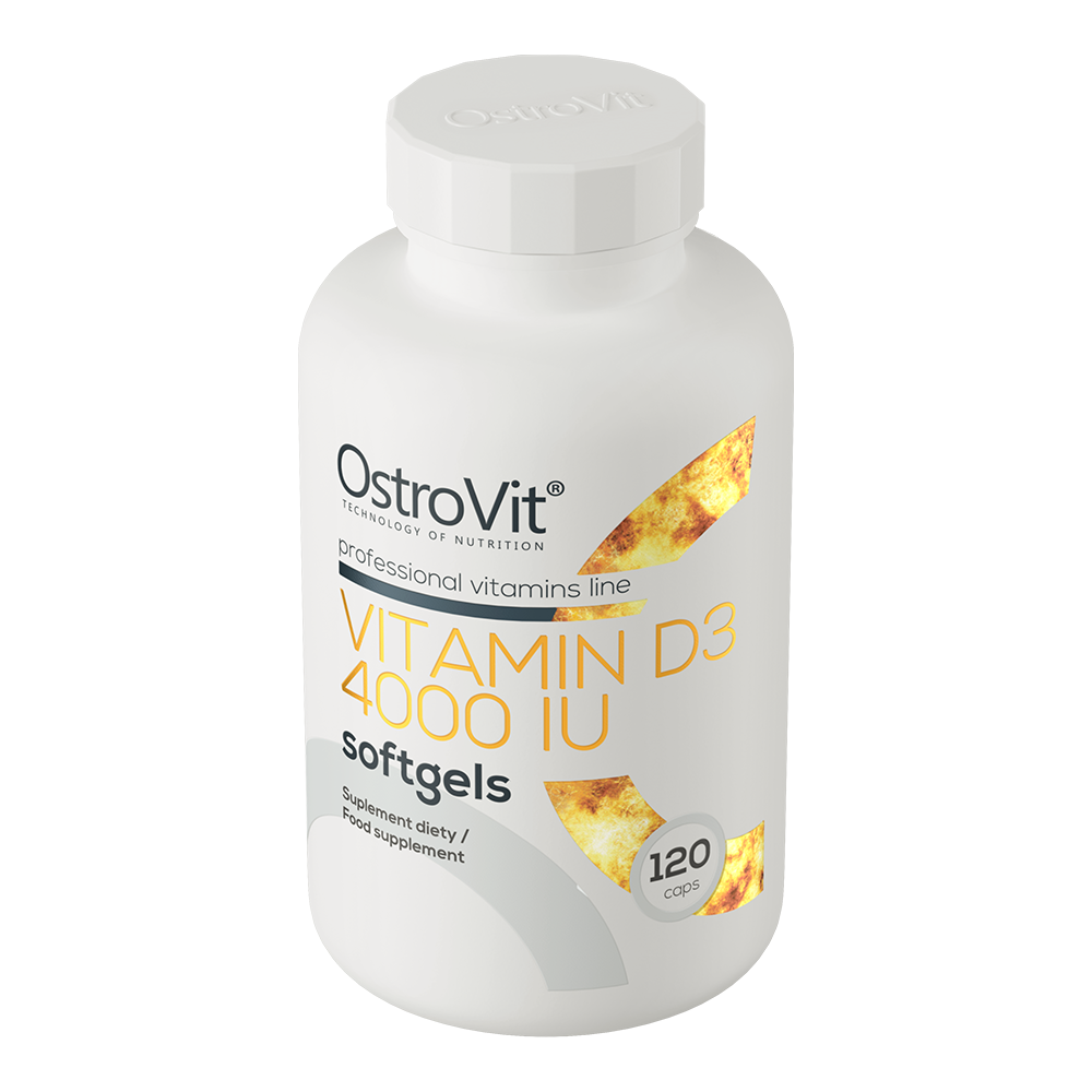 OstroVit D3 vitamīns 4000 SV, 120 kapsulas