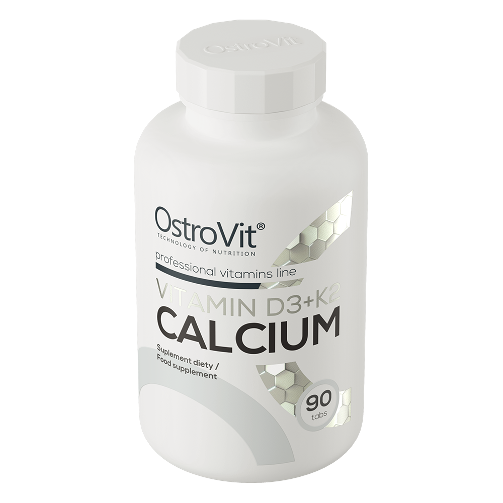 OstroVit D3 + K2 + kalcijs, 90 tab.