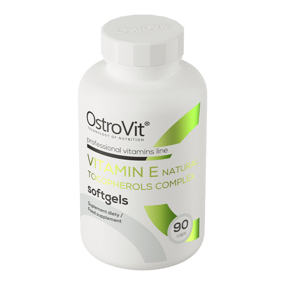 OstroVit E vitamīna komplekts, 90 kapsulas