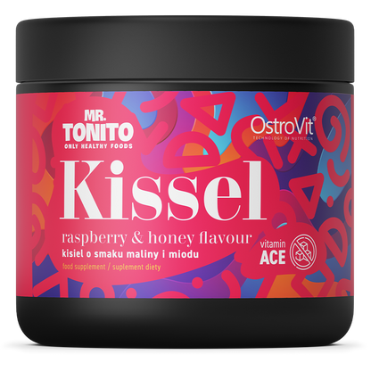 Mr. Tonito Sugar-free Kisel, 200g (raspberry-honey flavour)