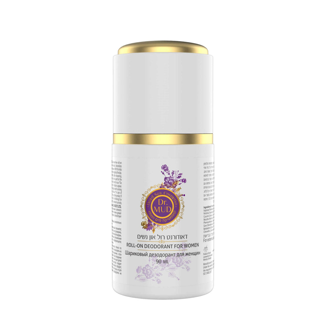 Dr.MUD dezodorants rullītim sievietēm - 90ml