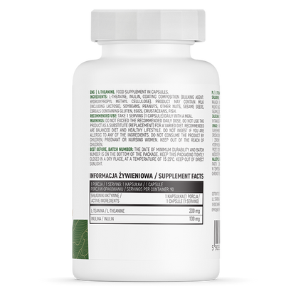 OstroVit L-Teaninas VEGE 90 kapsulas