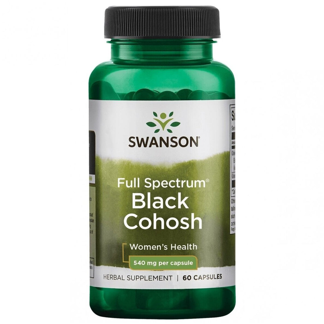 SWANSON BLACK COHOSH 540MG, 60 CAPSULES