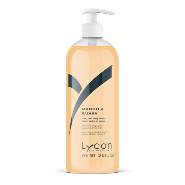 Hand and body lotion with mango and guava scent, 1000 ml