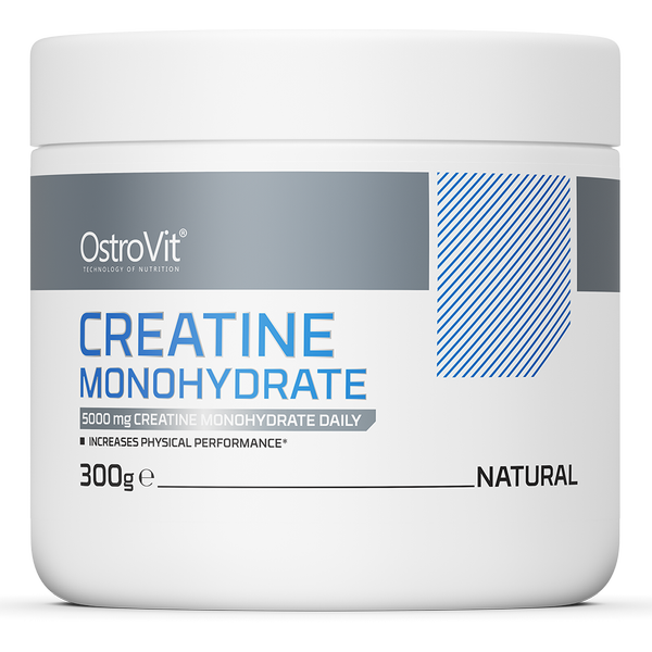OstroVit Kreatīna monohidrāts, dabīgs aromāts, 300 g