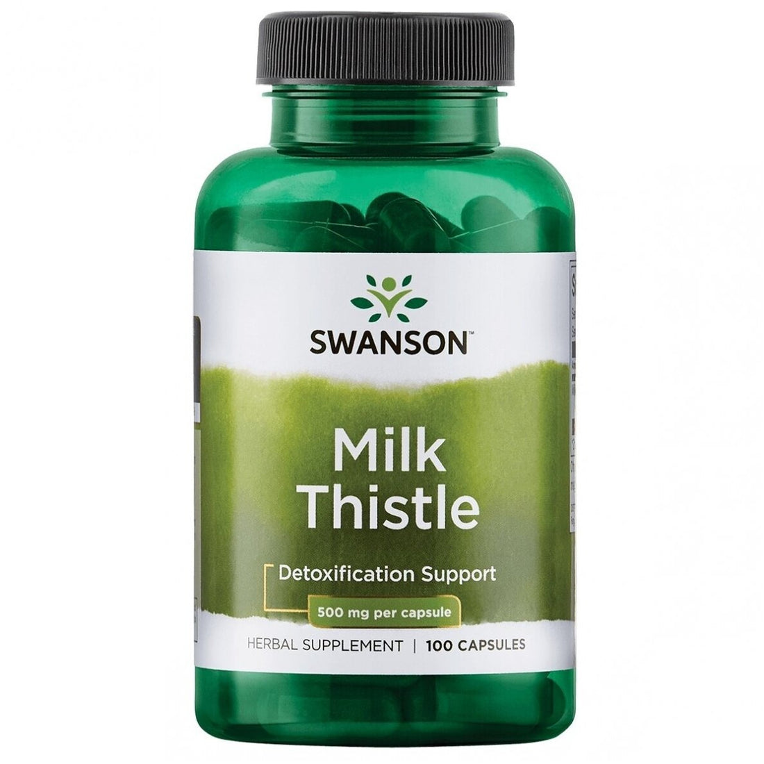 SWANSON PIENA DADZIS 500 MG, 100 KAPSULAS.