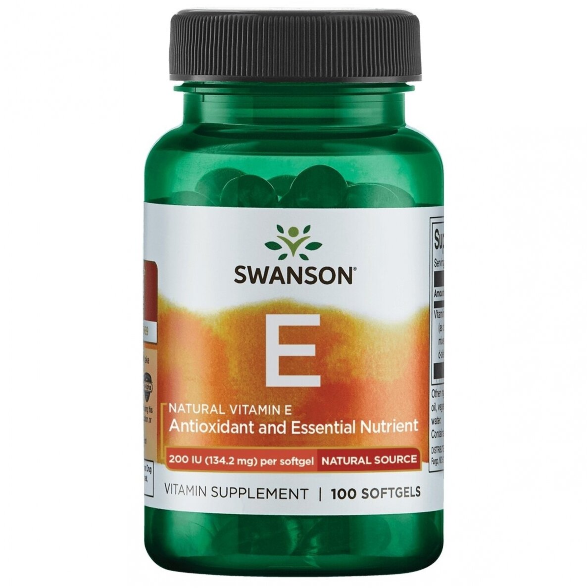 SWANSON E VITAMĪNS DABĪGS 200TV, 100 KAPSULAS