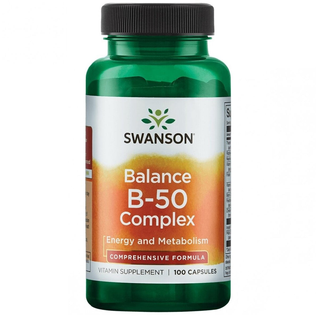 SWANSON B VITAMĪNU KOMPLEKSS, 100 KAPSULAS