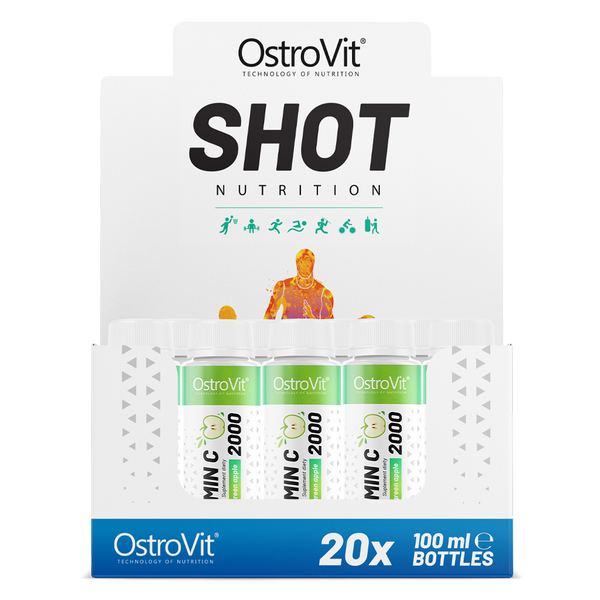 OstroVit Vitamin C 2000 SHOT, 20 x 100 ml