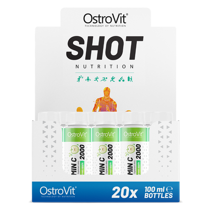 OstroVit Vitamin C 2000 SHOT, 20 x 100 мл