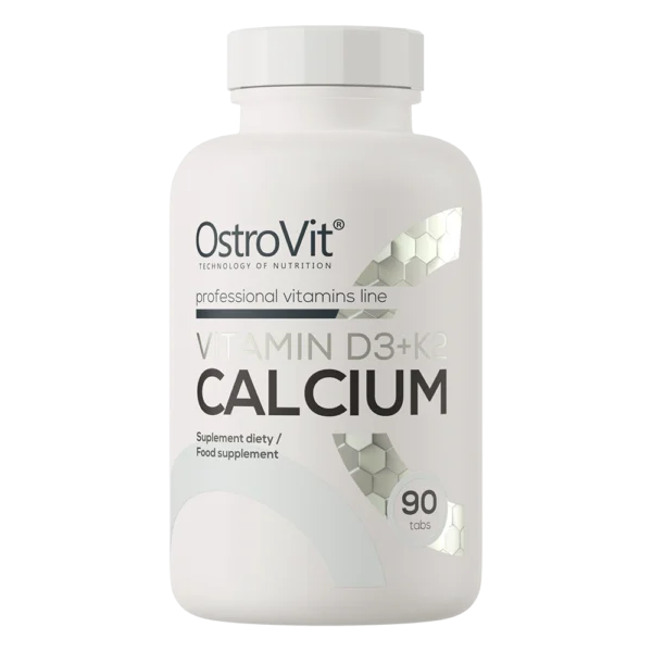 OstroVit D3 + K2 + kalcijs, 90 tab.