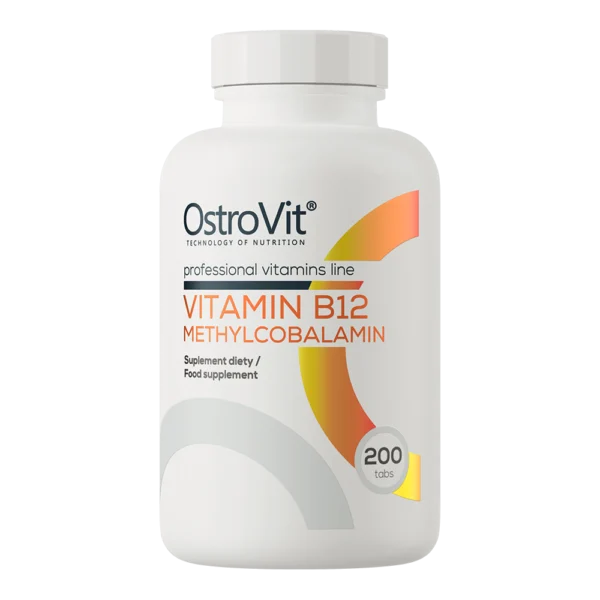 OstroVit B12 vitamīns Metilkobalamīns, 200 tab.