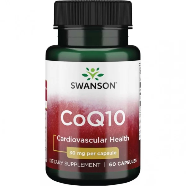 SWANSON KOENZĪMS Q10 30 MG, 60 KAPSULAS